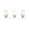 Z-Lite Soledad 3 Light Vanity, Chrome & White 485-3V-CH - alternate 4